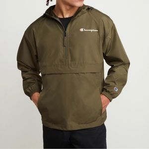 Champion Stadium Packable Jacket, Script Logo
